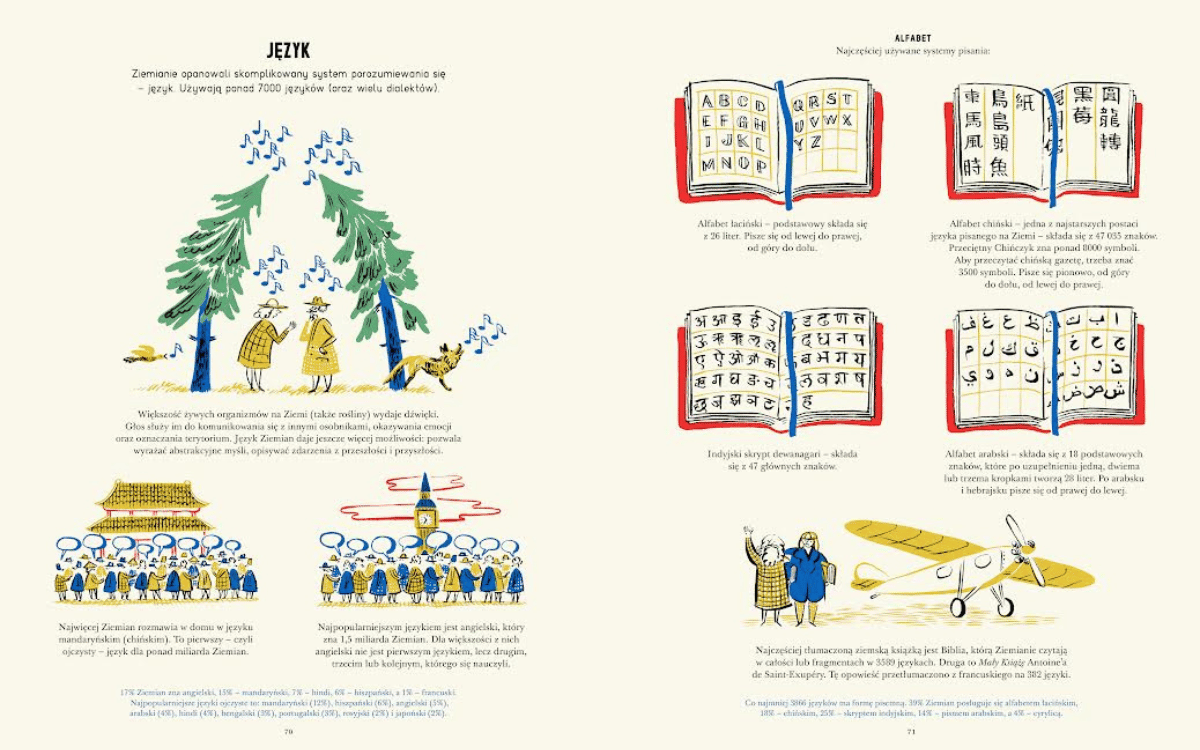 Książka Ziemianie - Język