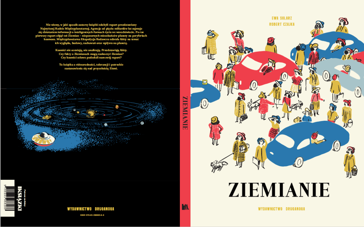 Książka Ziemianie - okładka